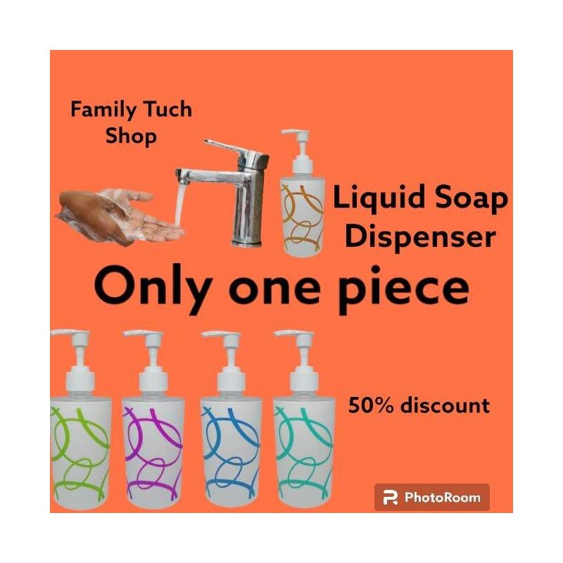 Rose Garden Liquid Soap Dispenser, Soap Dispenser, Liquid Soap Holder, Bathing