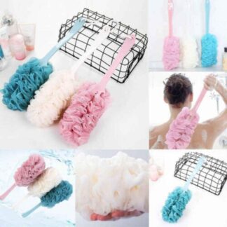 Long handle body shower brush