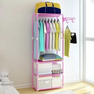 3 Layer Cloth Organizer Rack Wardrobe
