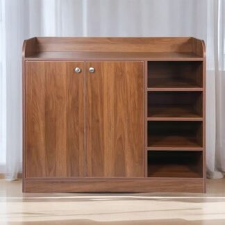 Modern Home Shoe Cabinet Home Office Shoe Storage Rack, Shoe Organizer for Entryway, Bedroom, Living Room, Apartment, 30/28''
