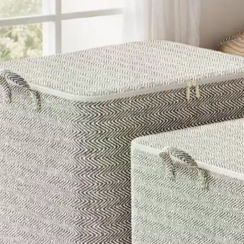 220L Big Size Clothes Storage Box With Cover Large Laundry Basket Organizer Bag For Baby Foldable