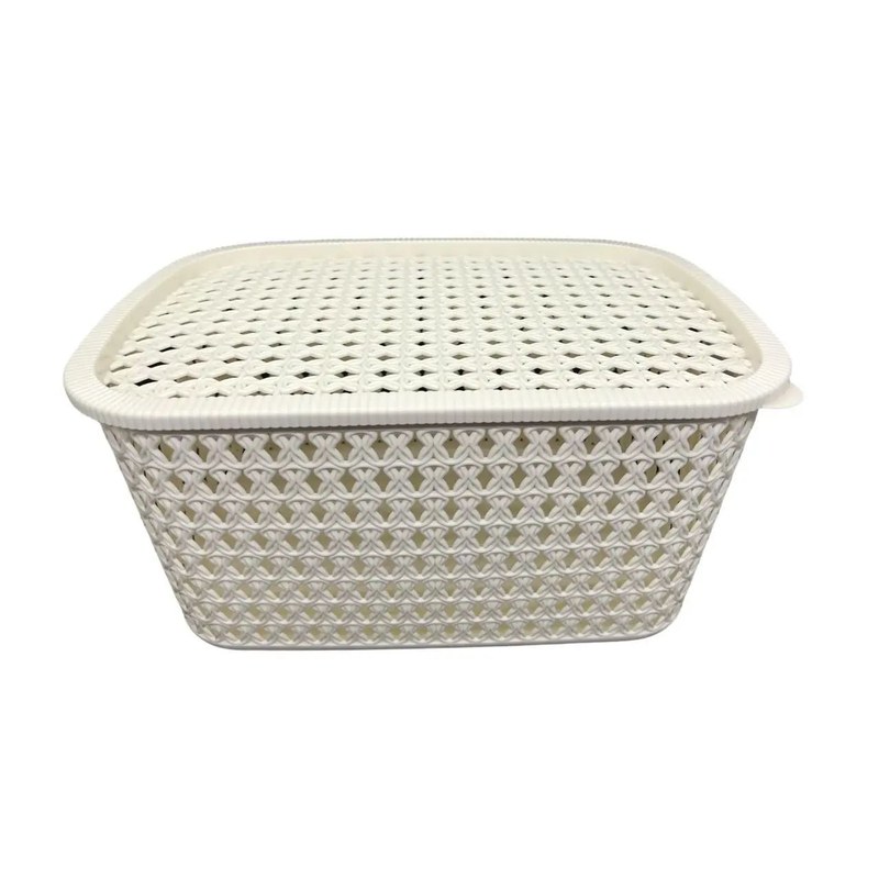 Plastic storage basket ( Cute Basket Small Size ) - laundry basket