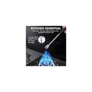 360° Kitchen Lighter USB Rechargeable Portable Electronic Lighter Safety Lock Eco-friendly For Candles Gas Stoves 265mm