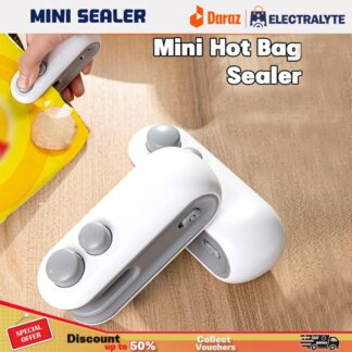 Mini Heat Sealer 2 in 1 Multi-function Kitchen Tool Mini Hot Sealer Machine